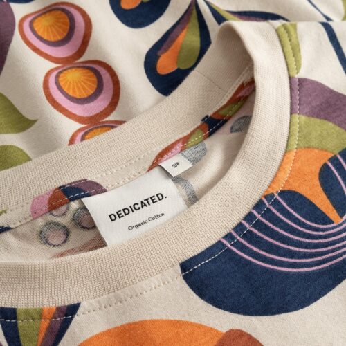 Dedicated T-shirt Vadstena Autumn Harvest Multicolor – T-shirt detail 4