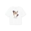 Dedicated T-shirt Vadstena Sick of Your White – women's T-shirt on a pure white background
