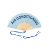 Fisura Air Conditioning Fan Blue on a pure white background