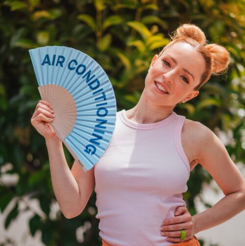 Fisura Air Conditioning lehvik sinine elustiilipilt 3