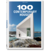 TASCHEN 100 Contemporary Houses Book hardcover book on a white background