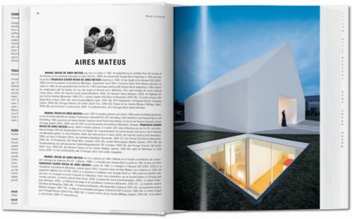 TASCHEN 100 Contemporary Houses Book open book spread 1