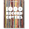 TASCHEN 1000 Record Covers Book hardcover book on a white background