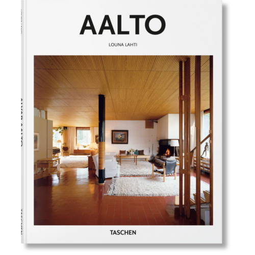 TASCHEN Aalto Book hardcover book on a white background