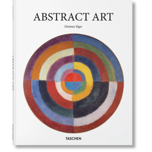TASCHEN Abstract Art Book hardcover book on a white background