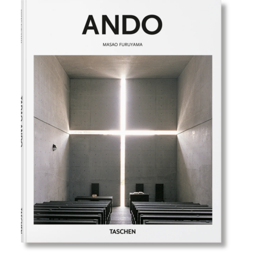 TASCHEN Ando Book hardcover book on a white background