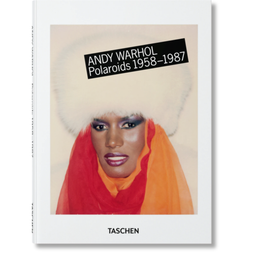 TASCHEN Andy Warhol. Polaroids 1958–1987 Book hardcover book on a white background