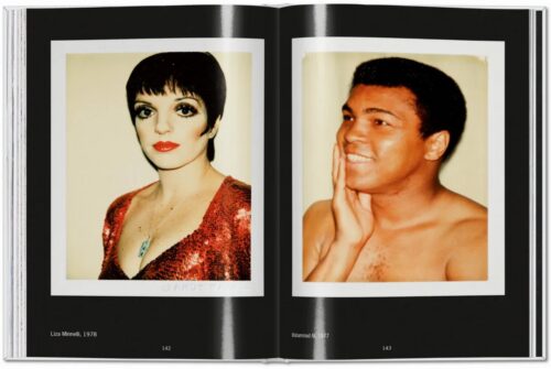 TASCHEN Andy Warhol. Polaroids 1958–1987 Book open book spread 6