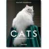 TASCHEN Cats. Photographs 1942–2018 Book hardcover book on a white background