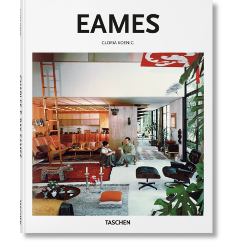 TASCHEN Eames Book hardcover book on a white background