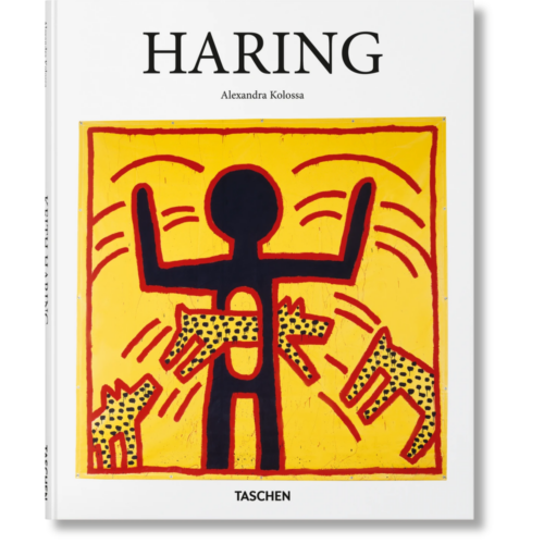 TASCHEN Haring Book hardcover book on a white background