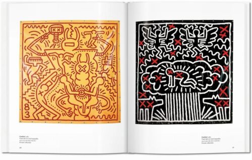TASCHEN Haring Book open book spread 2