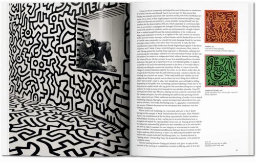 TASCHEN Haring Book open book spread 3