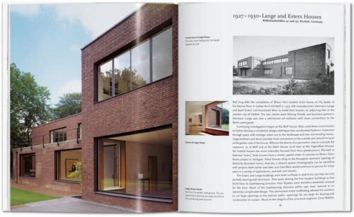 TASCHEN Mies van der Rohe Book open book spread 1