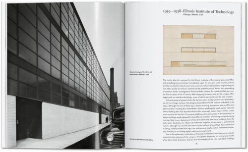 TASCHEN Mies van der Rohe Book open book spread 2