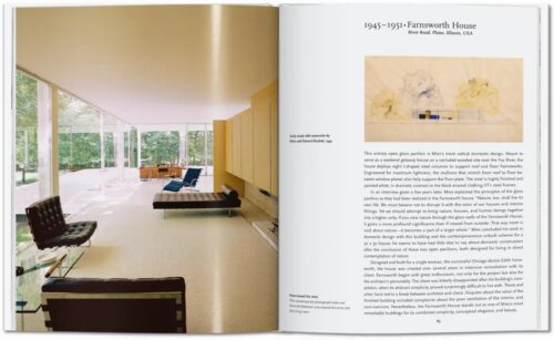 TASCHEN Mies van der Rohe Book open book spread 3