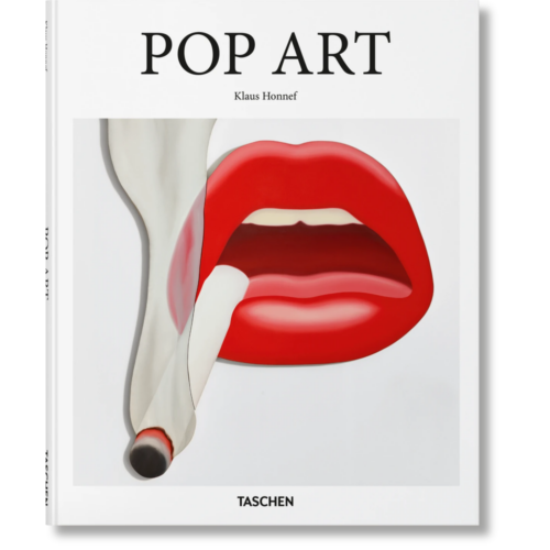 TASCHEN Pop Art Book hardcover book on a white background