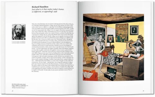 TASCHEN Pop Art Book open book spread 1