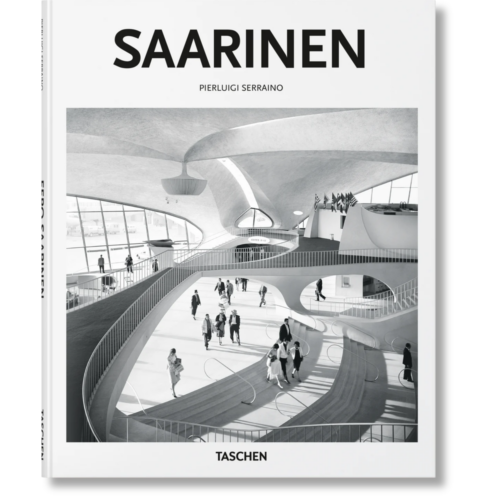 TASCHEN Saarinen Book hardcover book on a white background