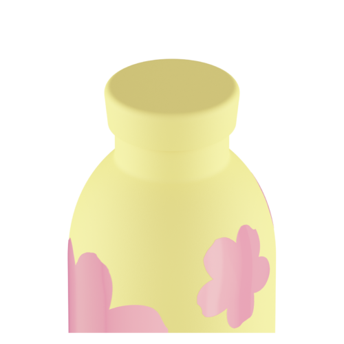 24Bottles Clima Bottle Daydreaming Yellow side studio view