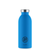 24Bottles Clima Bottle Stone Pacific Beach front view on a pure white background