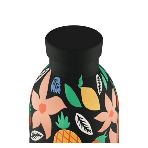 24Bottles Clima Bottle Tropical Noir side studio view
