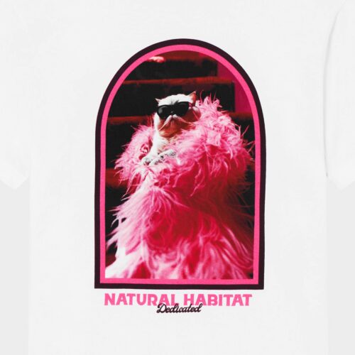 Dedicated T-shirt Stockholm Natural Habitat White – T-shirt detail 4