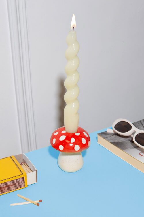 DOIY Amanita Candle Holder in an interior setting