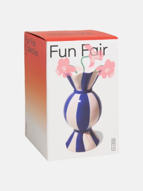 DOIY Funfair Vase in its retail packaging