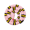 DOIY Snake Trivet Pink on a pure white background