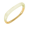 Edblad Lore Bangle Gold/White – on a white background