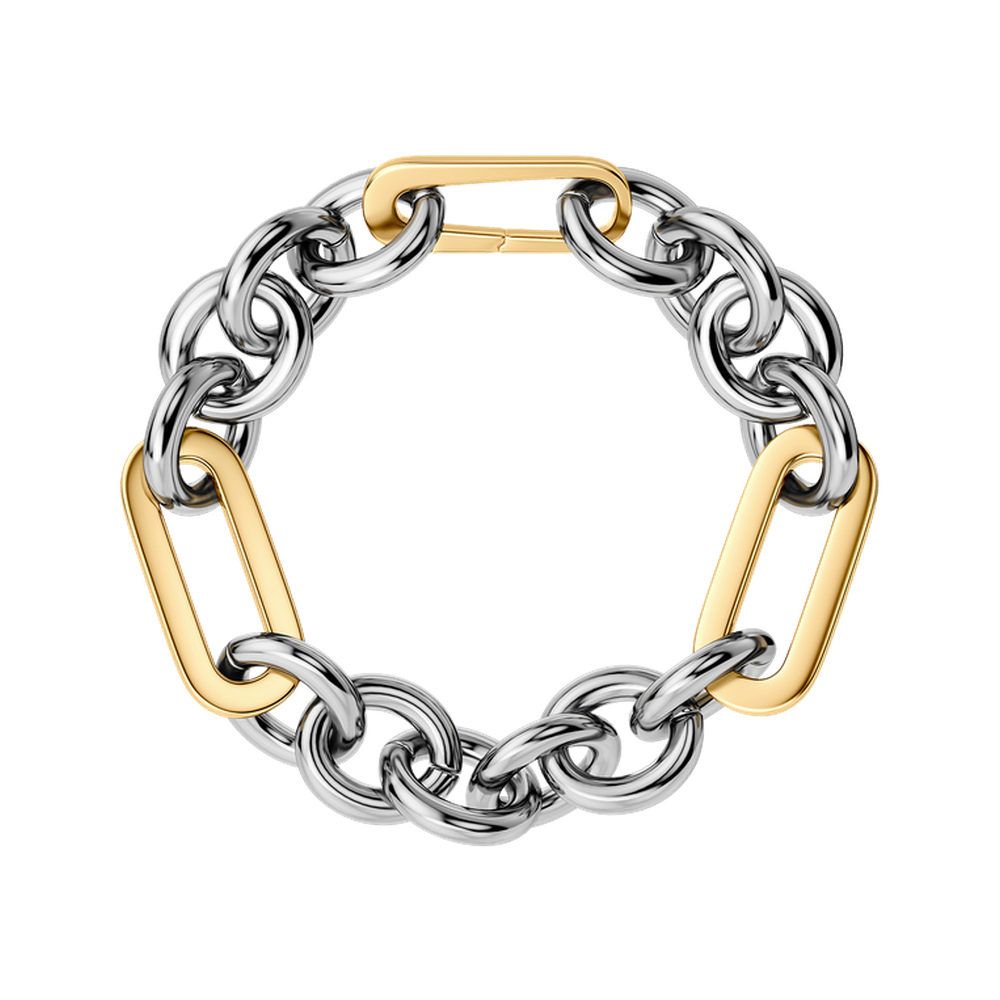 Edblad Medley Bracelet Silver/Gold – on a white background