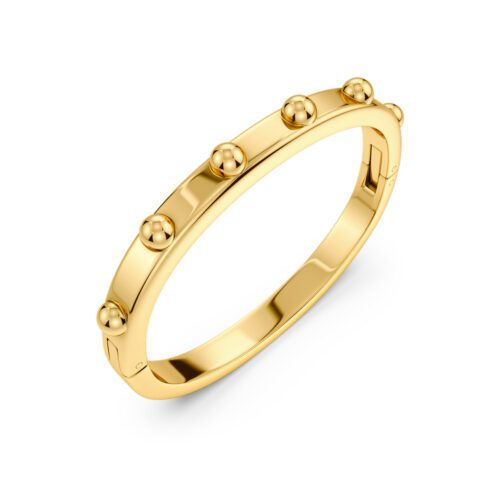 Edblad Stud Bangle Gold – on a white background