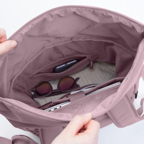 Got Bag Rolltop Easy Calamary – interior and laptop compartment