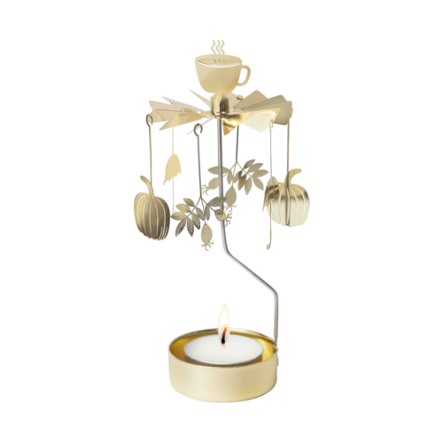Pluto Design pöörlev küünlaalus Autumn Vibes põhipilt puhtal valgel taustal