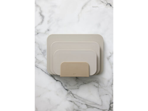Rosti Choptima Chopping Board Set Humus in a kitchen setting