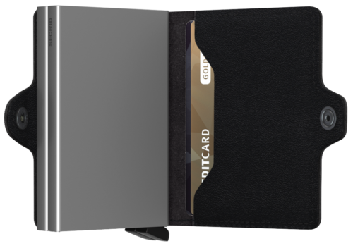 Secrid Twinwallet Original Black open card compartment view