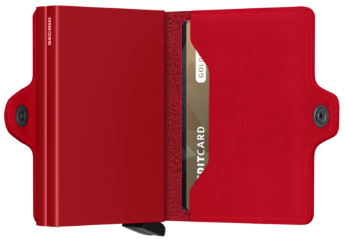 Secrid Twinwallet Original Red-Red open card compartment view