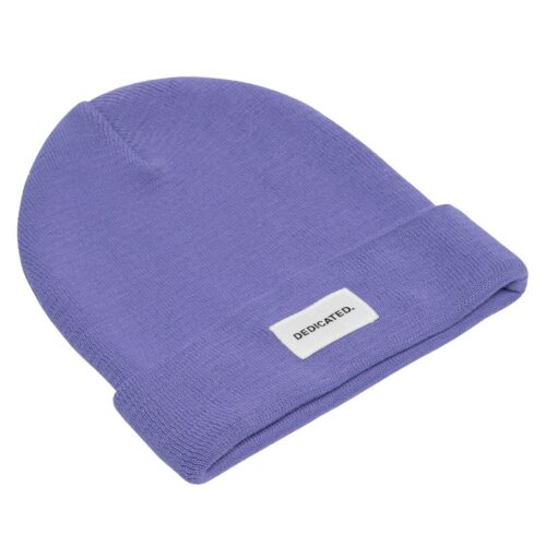 Dedicated Beanie Kiruna Paisley Purple – on a white background