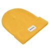 Dedicated Beanie Kiruna Spice Yellow – on a white background