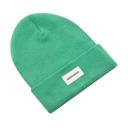 Dedicated Beanie Kiruna Winter Green – on a white background