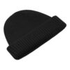 Dedicated Beanie Rutvik Black – on a white background