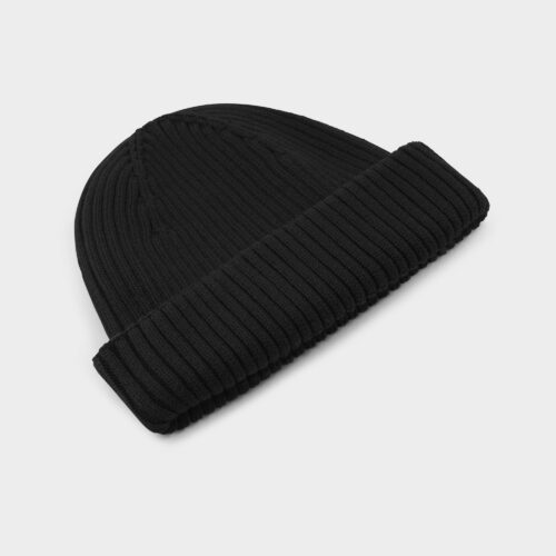 Dedicated Beanie Rutvik Black – back view