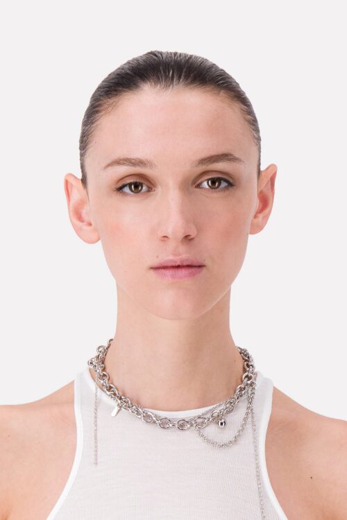 Justine Clenquet Lewis kaelakee, pallaadium – modellil