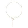 Justine Clenquet Nathan Necklace Gold & Palladium – on a white background